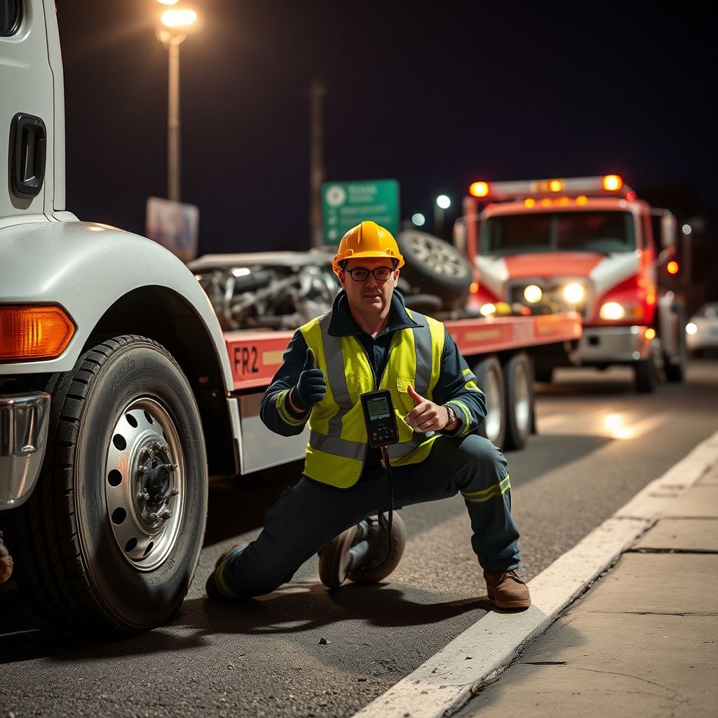 A Snappy Towing technician carefully securing a vehicle onto a flatbed tow truck on a suburban street in Elk Grove, California, with residential homes in the background.